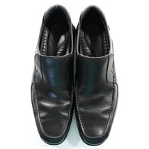 Cole Haan NikeAir Loafer Driving Shoes Men&#39;s 10 M Slip-On Black Leather CO4810 - £57.19 GBP