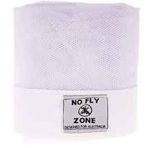 D.Line No Fly Zone Table-Throw Food Cover - White - £19.99 GBP
