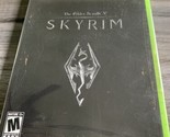 The Elder Scrolls V: Skyrim Bethesda XBOX 360 2011 Early Print - NEW Rip... - $49.49