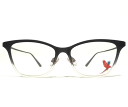 Maui Jim Eyeglasses Frames MJO2606-94M Black Gray Clear Fade Cat Eye 52-15-145 - £73.81 GBP
