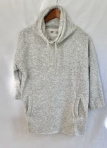 Ugg Grey Astrid Funnel Neck Poncho Sweater Size XS/S EUC Sweatshirt Lounge Wear - £25.52 GBP