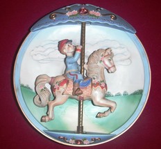 Dreams of Destiny Carousel Daydreams 1995 Musical Plate Bradford Exchange A5416 - £15.94 GBP