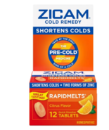 Zicam Cold Remedy Homeopathic Citrus RapidMelts 12.0ea - £31.45 GBP