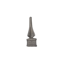 3/4" Finial Quad No Ball Square Gate Fence Topper Ornament Weld On Cast ... - $1.35