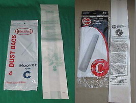 Genuine Hoover Type C Convertible Upright Vacuum Bag or Generic After Style Vac - £14.23 GBP