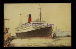 LS1545 - Cunard Liner - Carinthia - postcard - artist James S Mann - £7.26 GBP