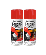 Rust-Oleum 363570 Engine Enamel Spray Paint, 11 oz, Gloss Orange Lot of 2 - $25.73