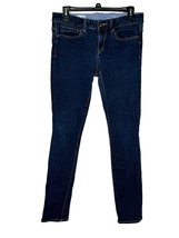 Gap 1969 Women&#39;s Jeans Low-Rise Slim Fit Skinny Stretch Denim Dark Blue ... - £14.36 GBP