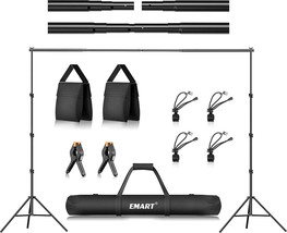 Backdrop Stand 8.5 X 10 Ft Photo Backdrop Stand, Adjustable Photography NEW - £31.20 GBP