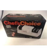 Chef&#39;s Choice Knife Sharpener Diamond Hone 110 Black w/ Box &amp; Manual - £15.56 GBP