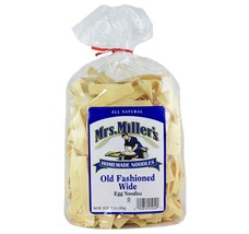 Mrs. Millers Old Fashioned Wide Noodles, 2-Pack 16 oz. Bags - £19.43 GBP