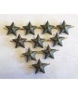 Lot of 10 USSR Army Major Epaulet Metal Rank Star pin Camouflage Ribbed ... - $12.65 CAD