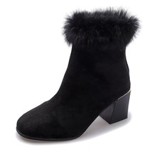 Fashion Short Boots Women New Women&#39;s Boots Winter Keep Warm Boots Causal Snow B - £40.15 GBP