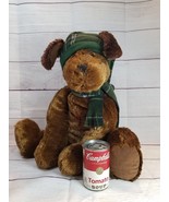 GUND Dog Puppy Plush Heads &amp; Tales Floppy Brown Stuffed Animal 22&quot; Hat &amp;... - £42.68 GBP