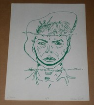 David Bowie Graphic Art Picture Photo Origin Unknown - £23.46 GBP