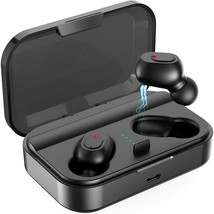 Bluetooth 5.0 Wireless Earbuds with 2000mAh Charging Case TWS 90Hours Playback - £21.23 GBP