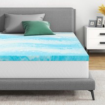 Mattress Topper, 2 Inch Gel Infused Memory Foam Mattress Topper, Twin Xl - £33.98 GBP