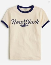 Crewcuts Boys Cotton T-shirt 6 7 Short Sleeve Crew Neck Cotton New York ... - $14.84