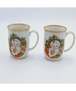 Fitz And Floyd, Inc Japan ST. NICHOLAS Coffee Tea Hot Chocolate Mug Set ... - $37.39