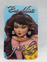 Bazalduas Girls 1 1/4&quot; Pinback Pin - £27.54 GBP