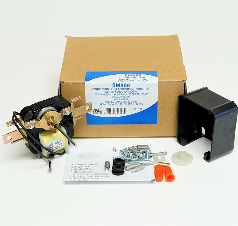 SM999 Universal Evaporator Refrigerator Freezer Fan Motor for Vintage Ma... - $16.36