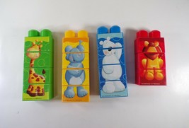 Mega Bloks Hasbro Kids Domino Build Animal Block Player Characters - 3 C... - £3.98 GBP
