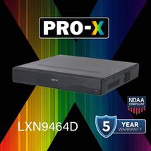 LXN9464D Pro-X 64CH IP Up to 8K/32MP Human &amp; Vehicle Detection 8 x SATA ... - $1,880.89