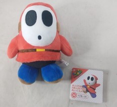 Little Buddy Toys Nintendo Super Mario Shy Guy 6&quot; Plush New With Tag - $9.70