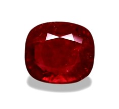 Large 28.10 Natural Rubellite Tourmaline 19 x 17 mm red No Heat from Mozambique - £3,559.29 GBP