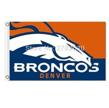 Denver Broncos Flag 3x5ft Banner Polyester American Football broncos018 - £12.78 GBP