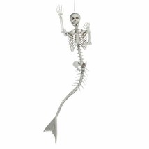 Life-Size Original Mermaid Skeleton Halloween Decoration (ot) - £275.97 GBP