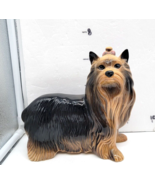 Coopercraft Yorkshire Terrier Yorkie Dog Figurine Vintage 6x8&quot; England - $284.15 MXN