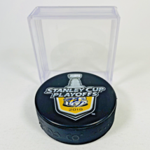 Nashville Predators NHL 2018 Stanley Cup Playoffs Souvenir Hockey Puck w/ Case - £11.88 GBP