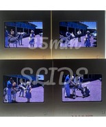 35mm Slide Photo Mexico City 1962 Donkey Drinking A Beer Tourist Kodachr... - $27.55