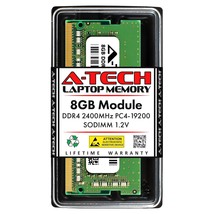 A-Tech 8GB DDR4 2400 MHz SODIMM PC4-19200 (PC4-2400T) CL17 Non-ECC Lapto... - $50.99