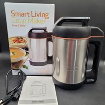 New NOB Smart Living Soup Maker Heater Mixer Intertek SM-607 1600ml 4 Se... - £38.98 GBP