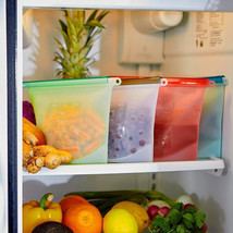 Reusable Food Storage Bags (FDA Approved Silicone) - £23.15 GBP