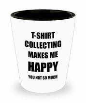T-shirt Collecting Shot Glass Shotglass Lover Fan Funny Gift Idea For Liquor Lov - £10.35 GBP