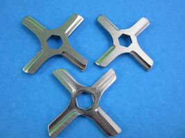 3 NEW Meat grinder blade #5 MS-4775250 fit Moulinex HV3 KRUPS F402 HEX C... - $20.34