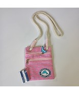 Aqualux Hip Crossbody Bag Purse Ocean City Maryland Pink Nautical Beachy... - $431.89 MXN