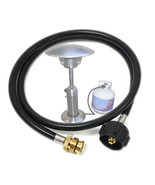 1lb to 20lb Propane Tank Hose Adapter Kit Hose LP Gas Heater Grill Stove... - $18.69