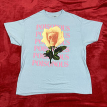 Poisonous Blue XL T-Shirt Men&#39;s of a Skull Rose by Fashion Nova - £11.70 GBP