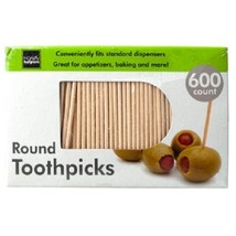 600 Round 2 1/2&#39;&#39; Toothpicks - $2.45