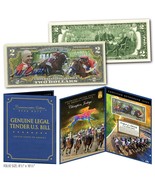 MIKE SMITH Autographed Horse Racing Jockey Authentic US $2 Bill in Large... - £29.39 GBP
