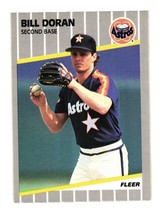 1989 Fleer #357 Bill Doran Houston Astros - $2.00