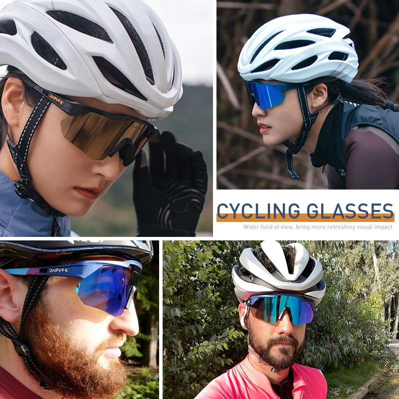 Sporting Kapvoe Cycling GlAes Polarized MTB Goggles Women Outdoor Photochromic B - £35.97 GBP