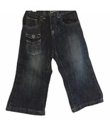 Infant Girls Riders by Lee Dark Wash Boot Cut Jeans with Flap Pockets Si... - $10.88