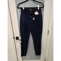 Express Dark Wash Stretch Jeans 4S Ankle Legging High Rise NWT Denim - $38.00