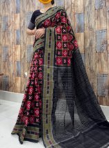 Sambalpuri Cotton Saree for Women - Traditional Handloom Wedding Collection - $78.35