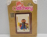 Vintage Jiffy Stitchery Cross Stitch Kit #705 Prayin 5&quot; x 7&quot; Sealed 1990 - £9.55 GBP